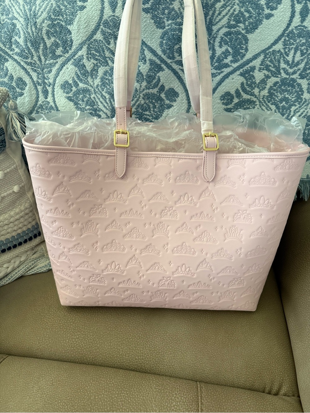 Aden + Louise Signature Princess Tote + Flat Pouch
